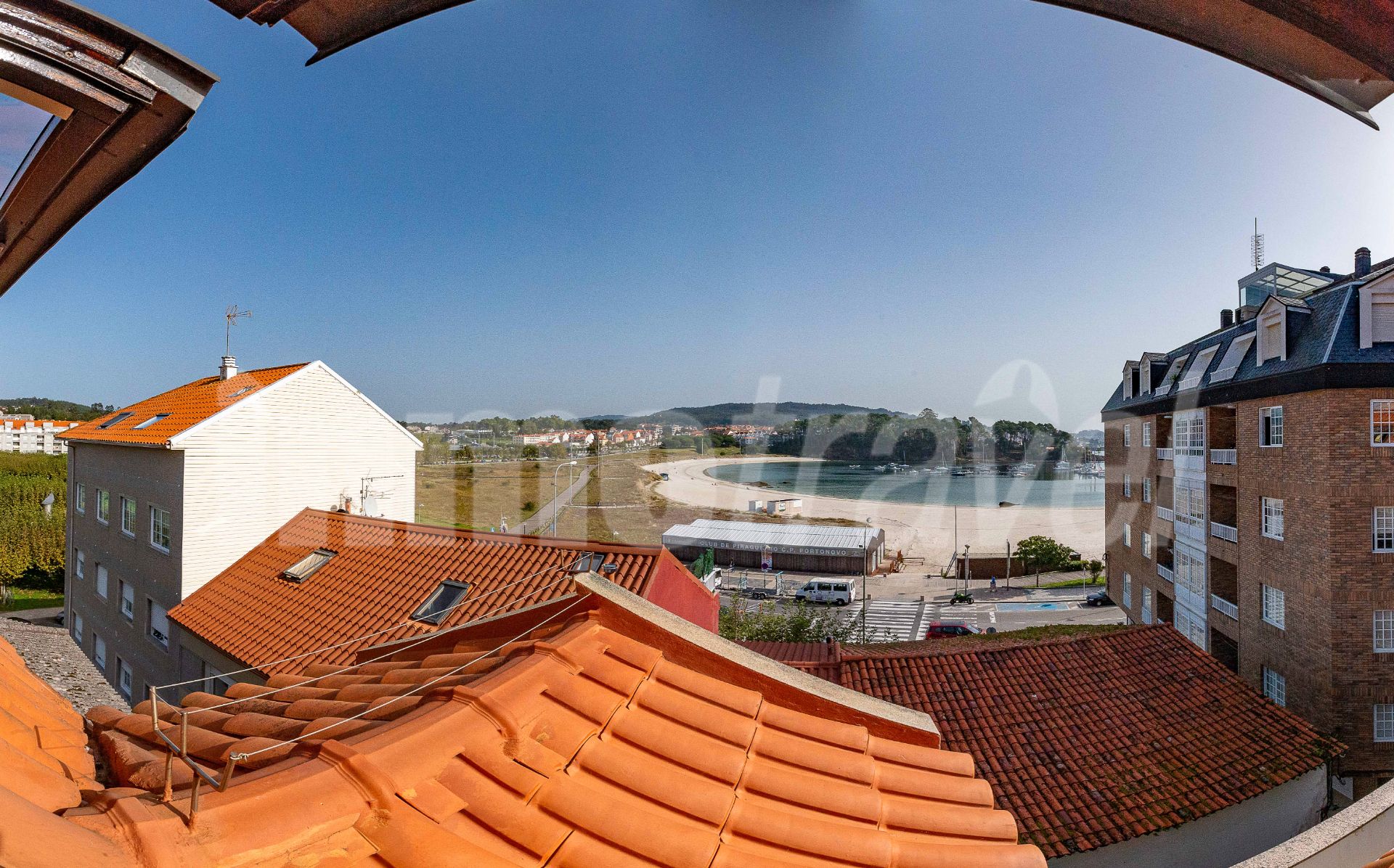 Terrace of Apartment to rent in Sanxenxo  with Furnished, Oven and Washing machine