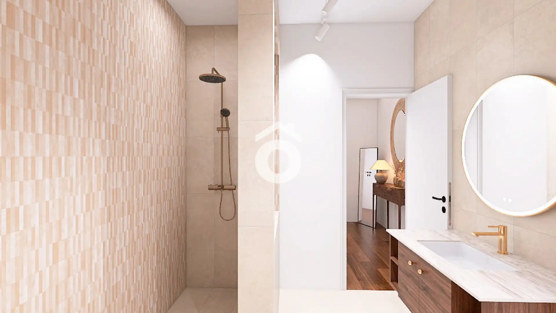 Badezimmer von Dachboden zum Verkauf in Barcelona