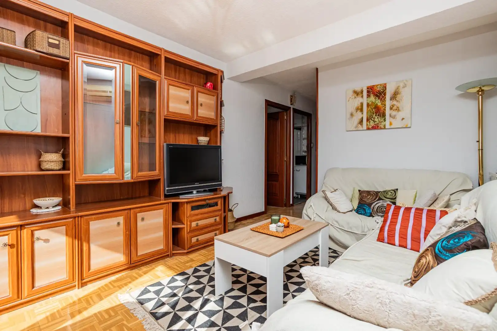 Sala de estar de Piso en venta en Madrid con Aire acondicionado y Calefacción