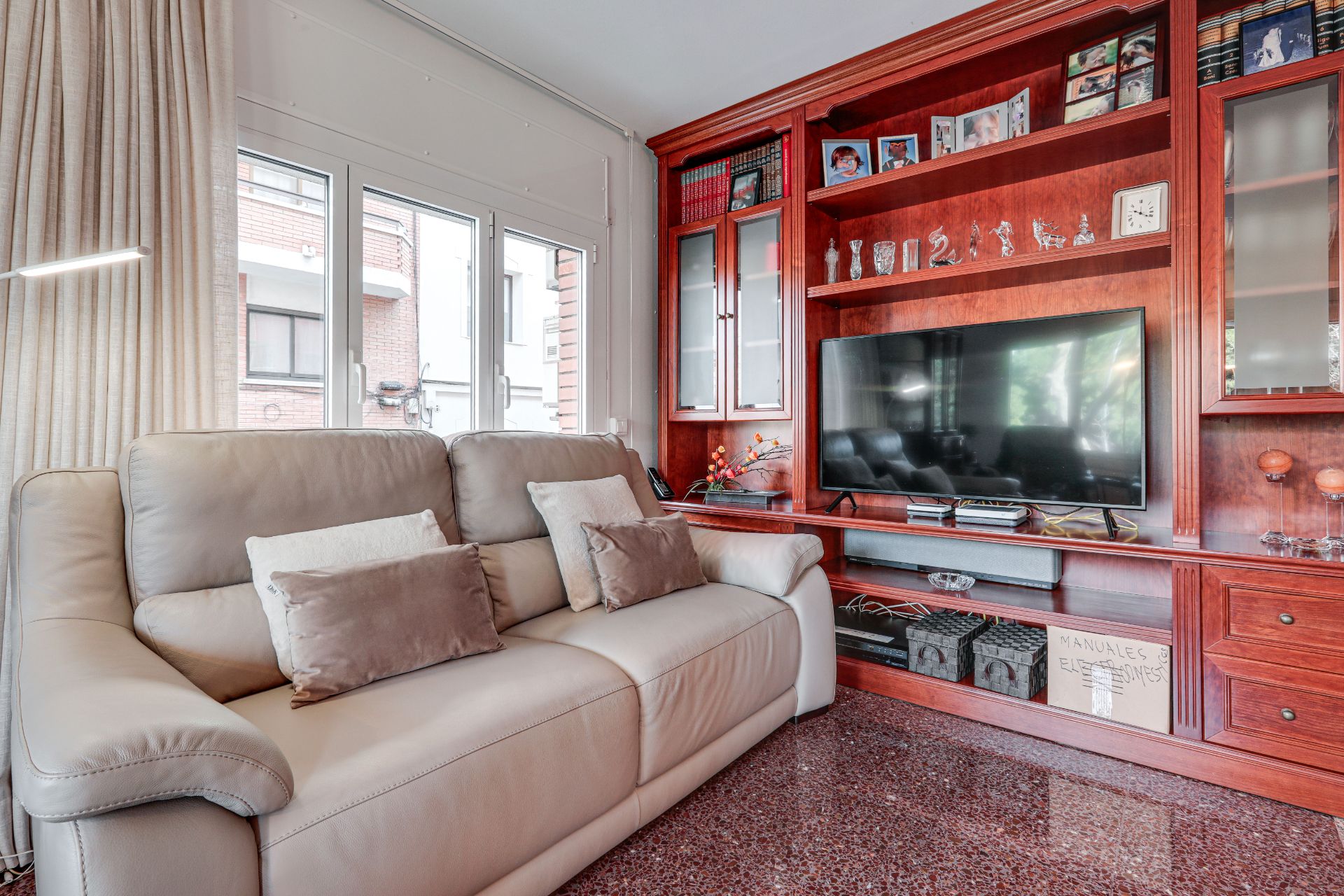 Sala de estar de Piso en venta en  Barcelona Capital con Aire acondicionado y Calefacción