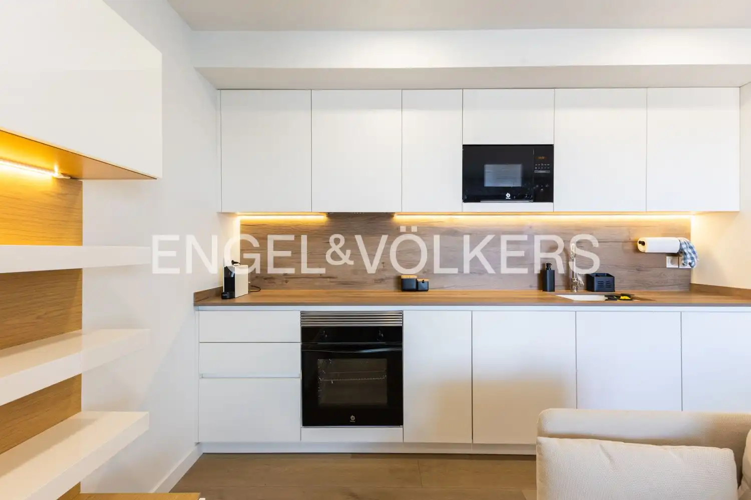 Kitchen of Flat for rent in El Puig de Santa Maria  with Air Conditioner, Heating and Private garden