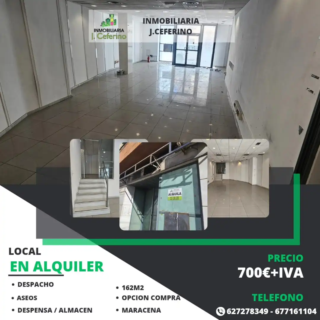 Local commercial à louer à Maracena