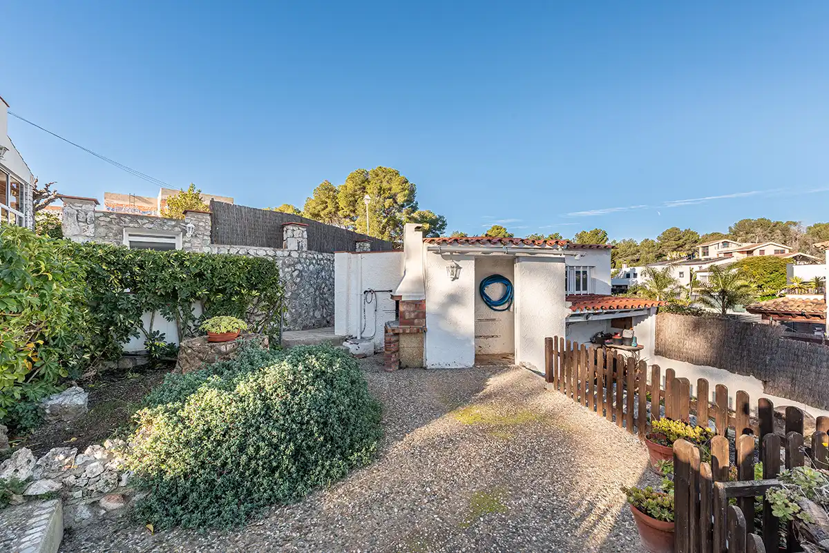 Garden of Houses for sale in Sant Pere de Ribes  with Heating, Terrace and Swimming Pool