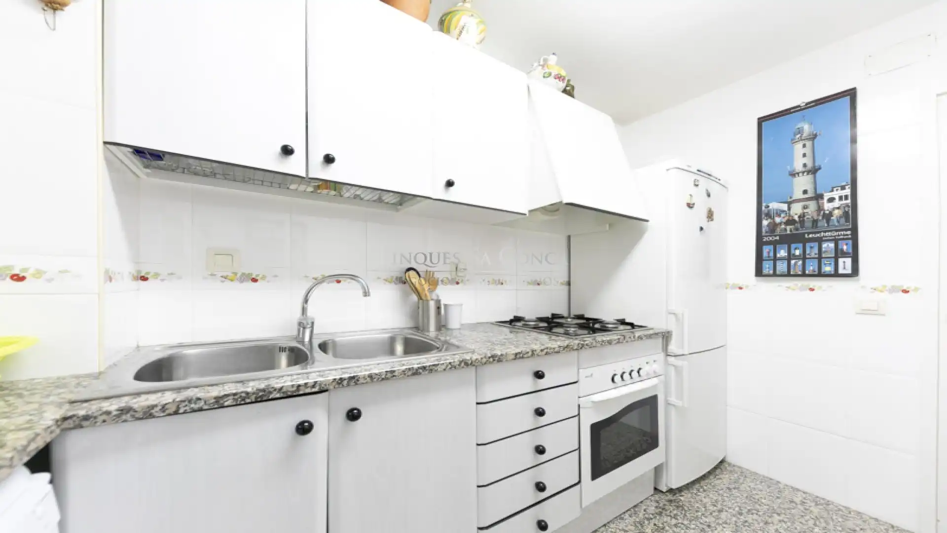 Küche von Wohnungen zum Verkauf in Sant Feliu de Guíxols mit Heizung, Terrasse und Möbliert