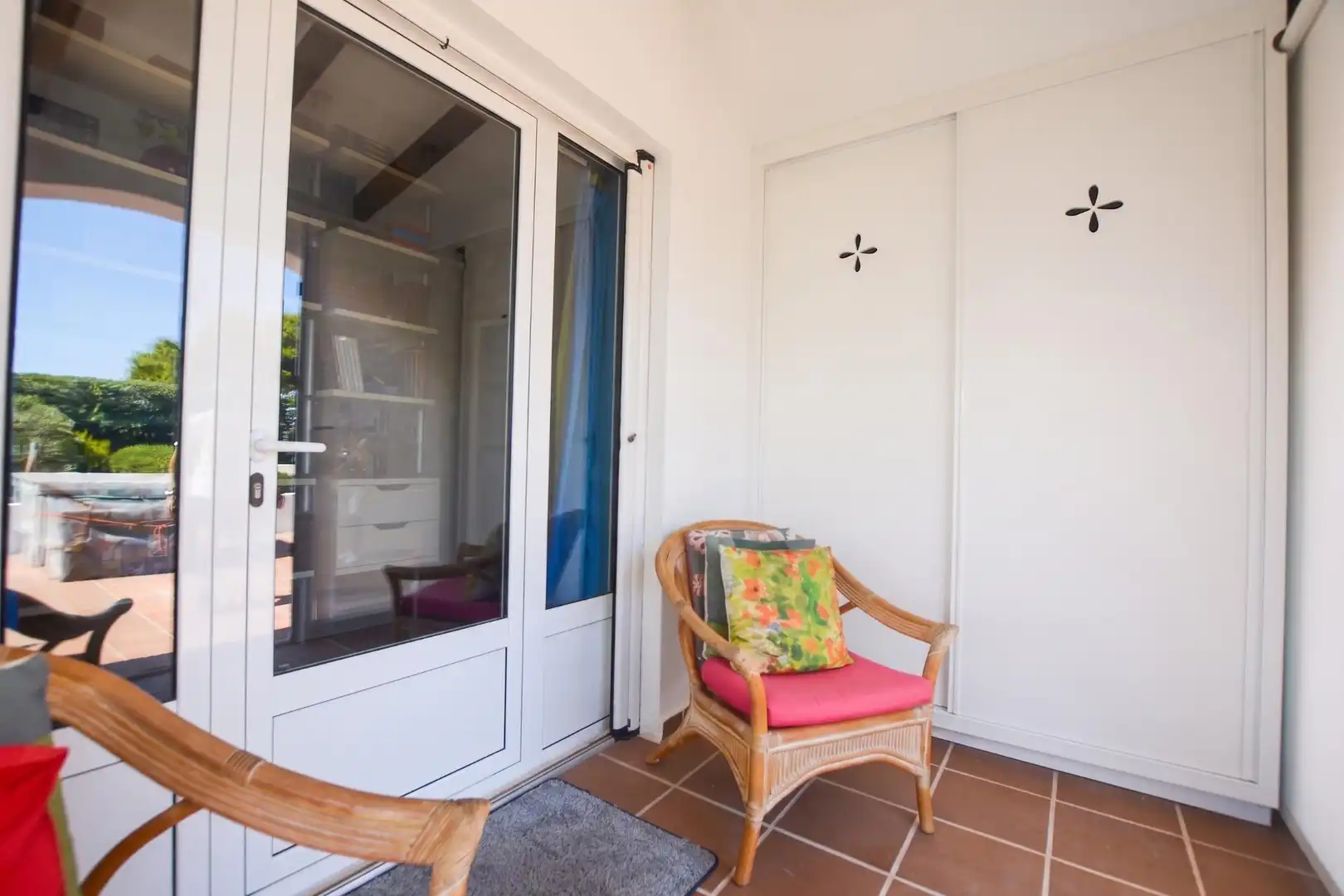 Terrassa de Casa o xalet en venda en Es Mercadal amb Aire condicionat, Jardí privat i Parquet