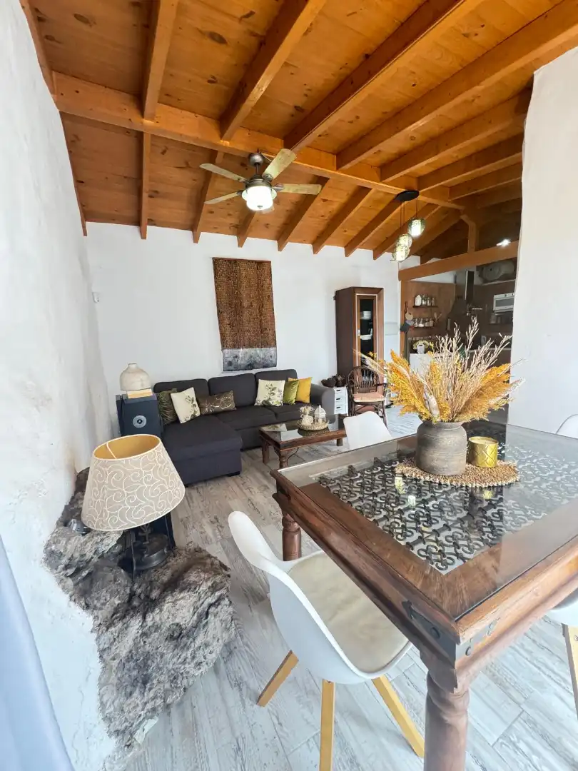 Sala de estar de Casa o chalet de alquiler en Guía de Isora con Aire acondicionado, Terraza y Amueblado
