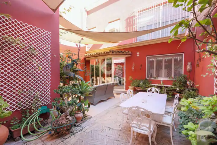 Jardín de Casa adosada en venta en El Puerto de Santa María con Calefacción y Jardín privado