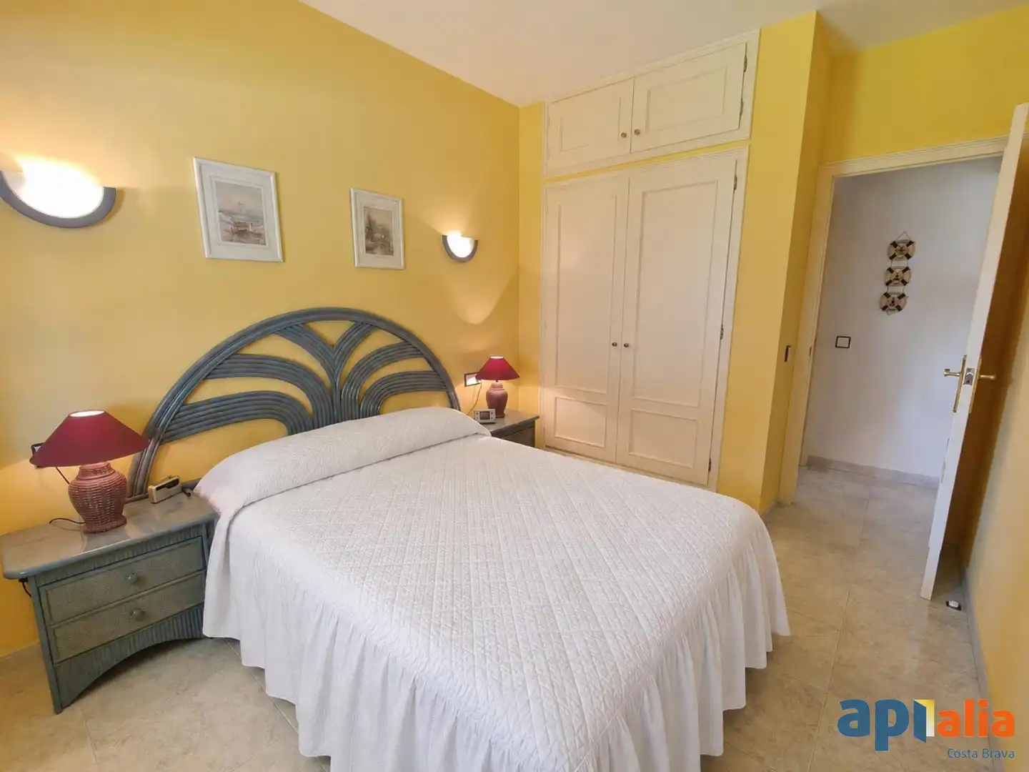Dormitori de Apartament en venda en Calonge i Sant Antoni amb Terrassa, Traster i Moblat