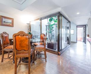 Dining room of Single-family semi-detached for sale in  Madrid Capital  with Swimming Pool