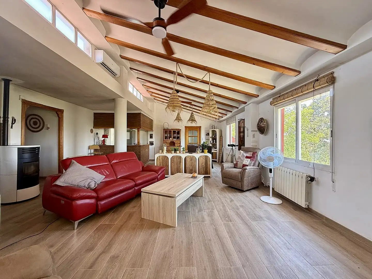 Sala d'estar de Finca rústica en venda en Villena amb Terrassa