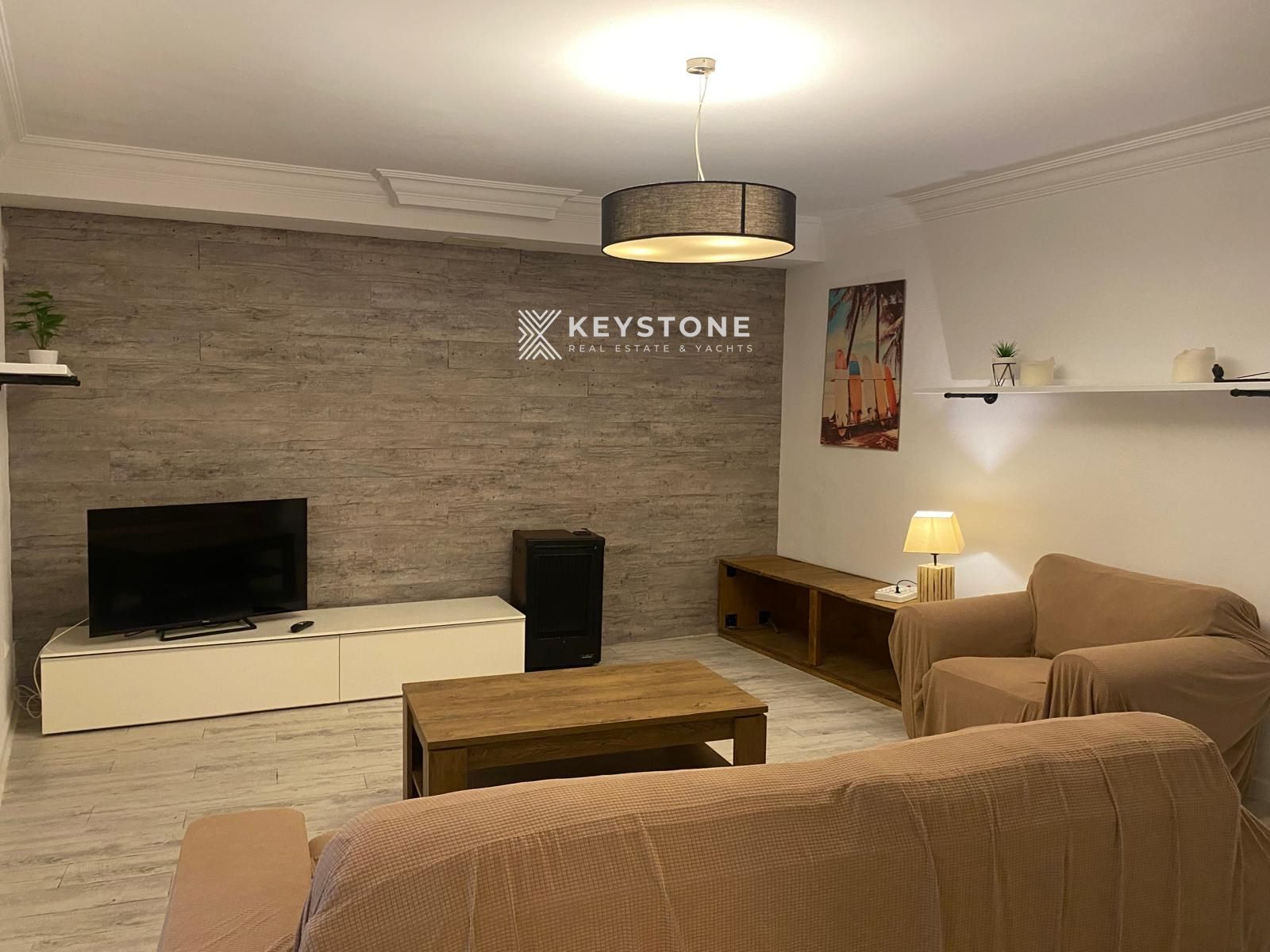 Living room of Duplex to rent in Muro  with Heating, Terrace and Furnished