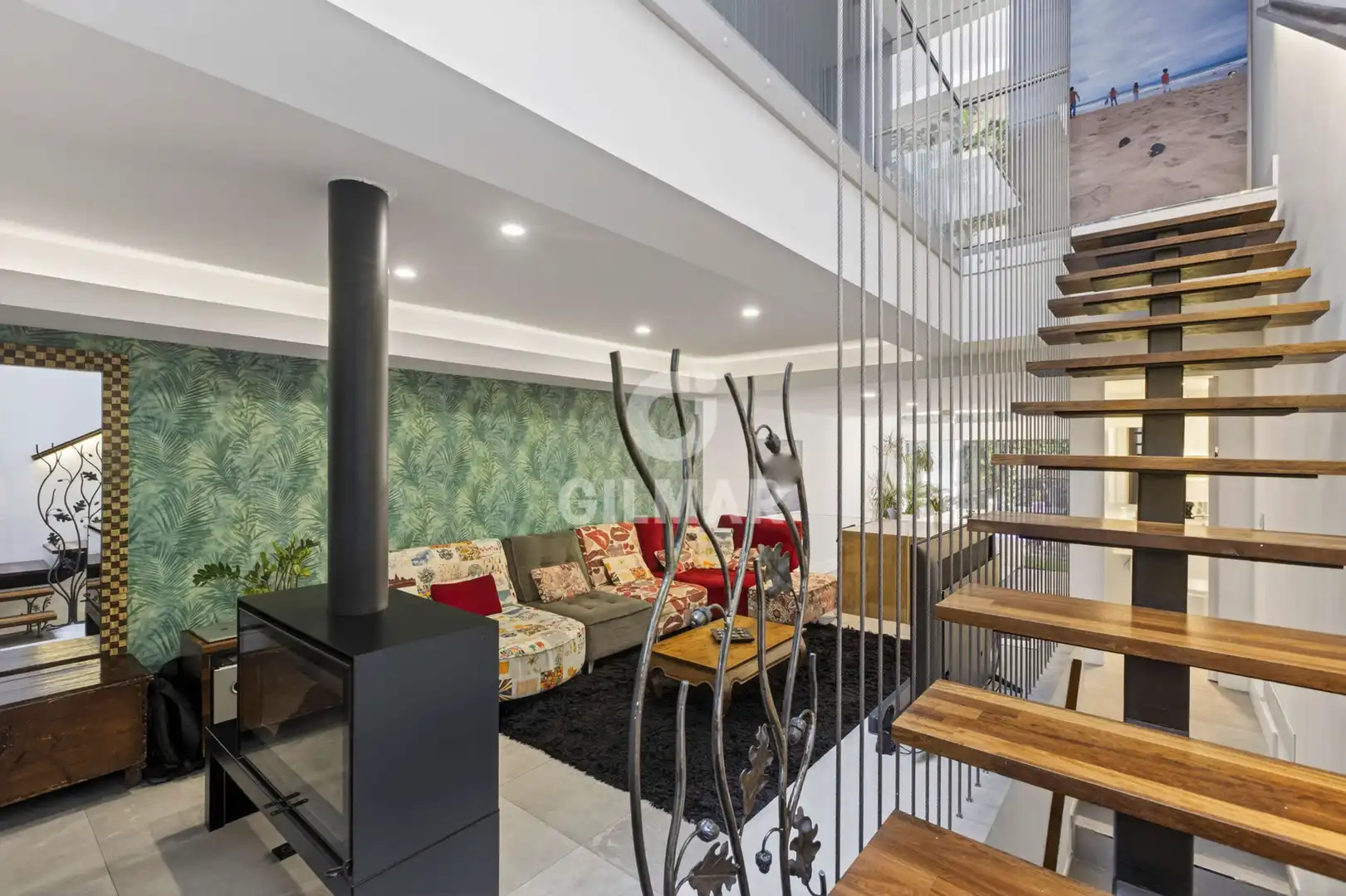 Living room of Detached homes for sale in Sevilla  with Heating and Swimming Pool
