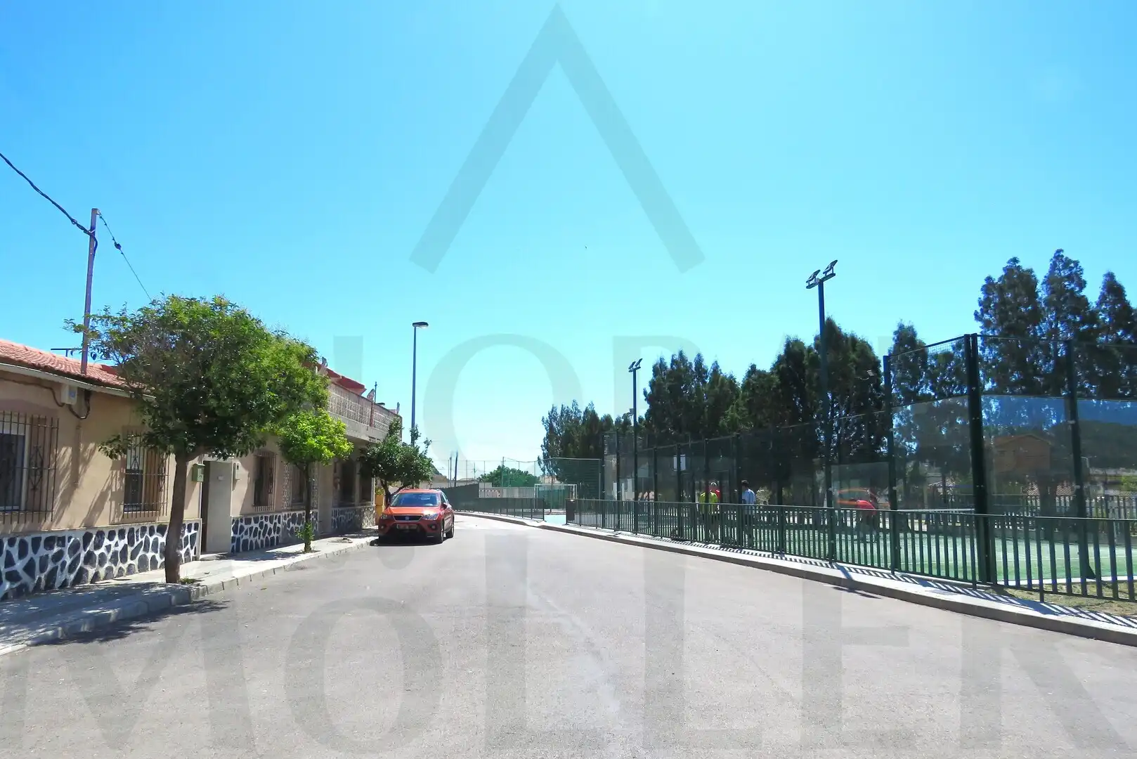 Vista exterior de Casa o chalet en venta en Cartagena con Aire acondicionado, Jardín privado y Amueblado