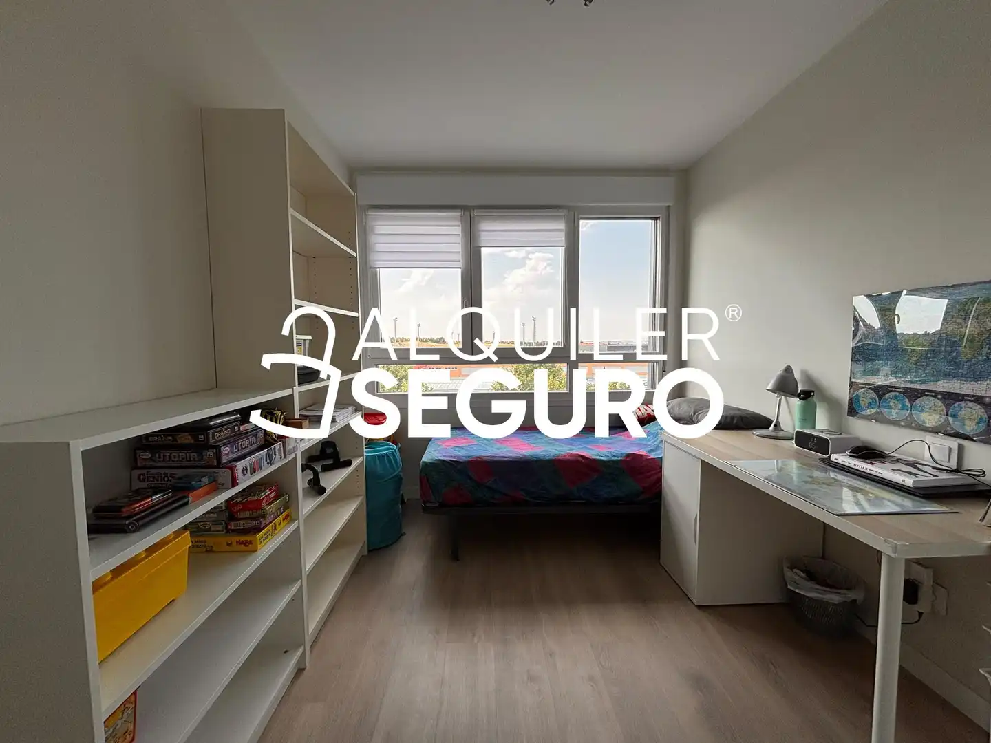 Bedroom of Flat for rent in Rivas-Vaciamadrid  with Air Conditioner, Heating and Terrace