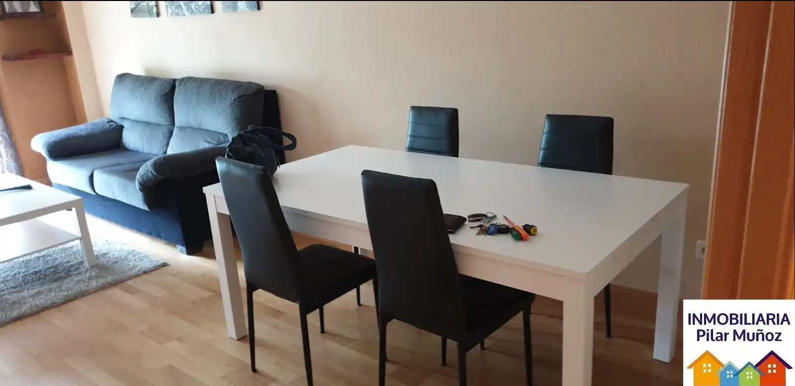 Comedor de Piso de alquiler en Ávila con Calefacción, Terraza y Amueblado