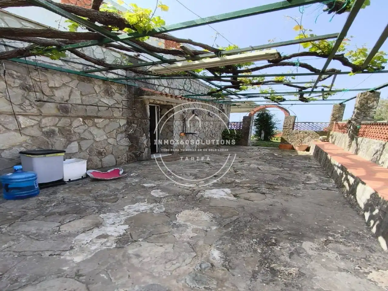 Terraza de Finca rústica en venta en Tarifa con Jardín privado, Terraza y Piscina