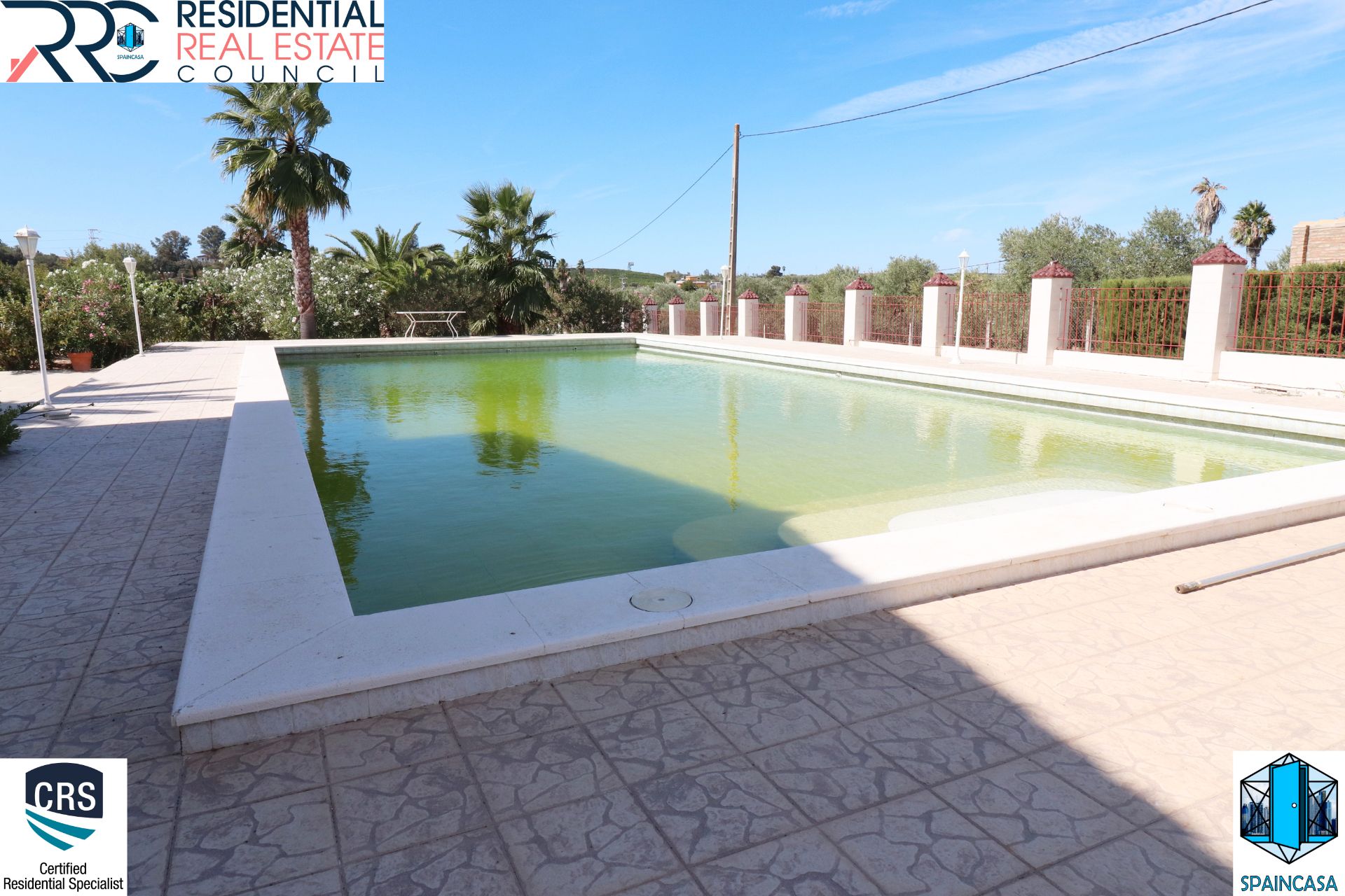 Swimming pool of Country house for sale in Gibraleón  with Private garden and Swimming Pool