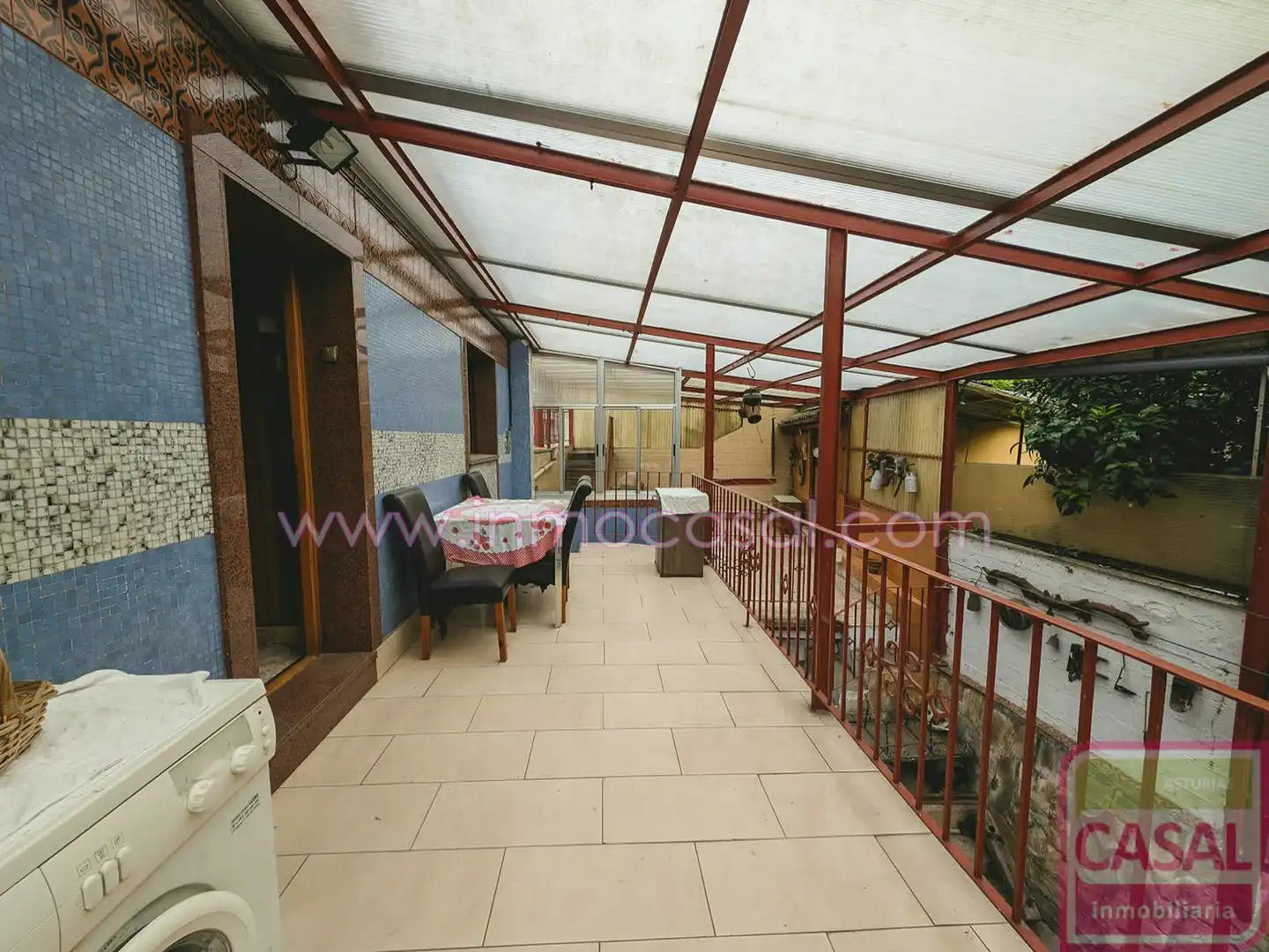 Terrasse von Haus oder Chalet zum Verkauf in Mieres (Asturias) mit Heizung, Terrasse und Abstellraum