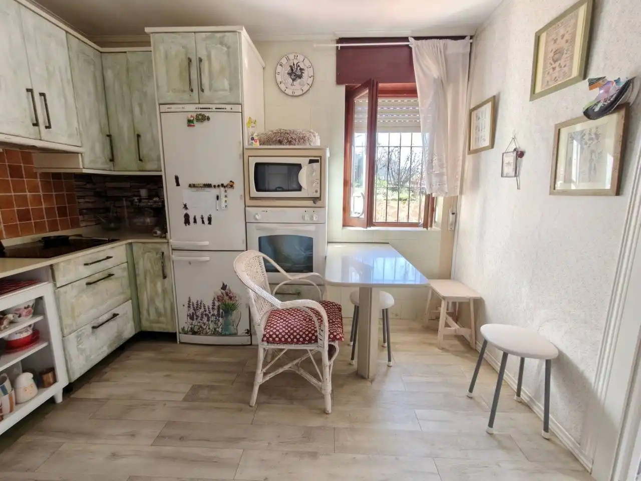 Cuina de Casa o xalet en venda en Muskiz amb Jardí privat i Terrassa