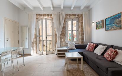 Sala d'estar de Pis en venda en  Palma de Mallorca amb Aire condicionat i Balcó