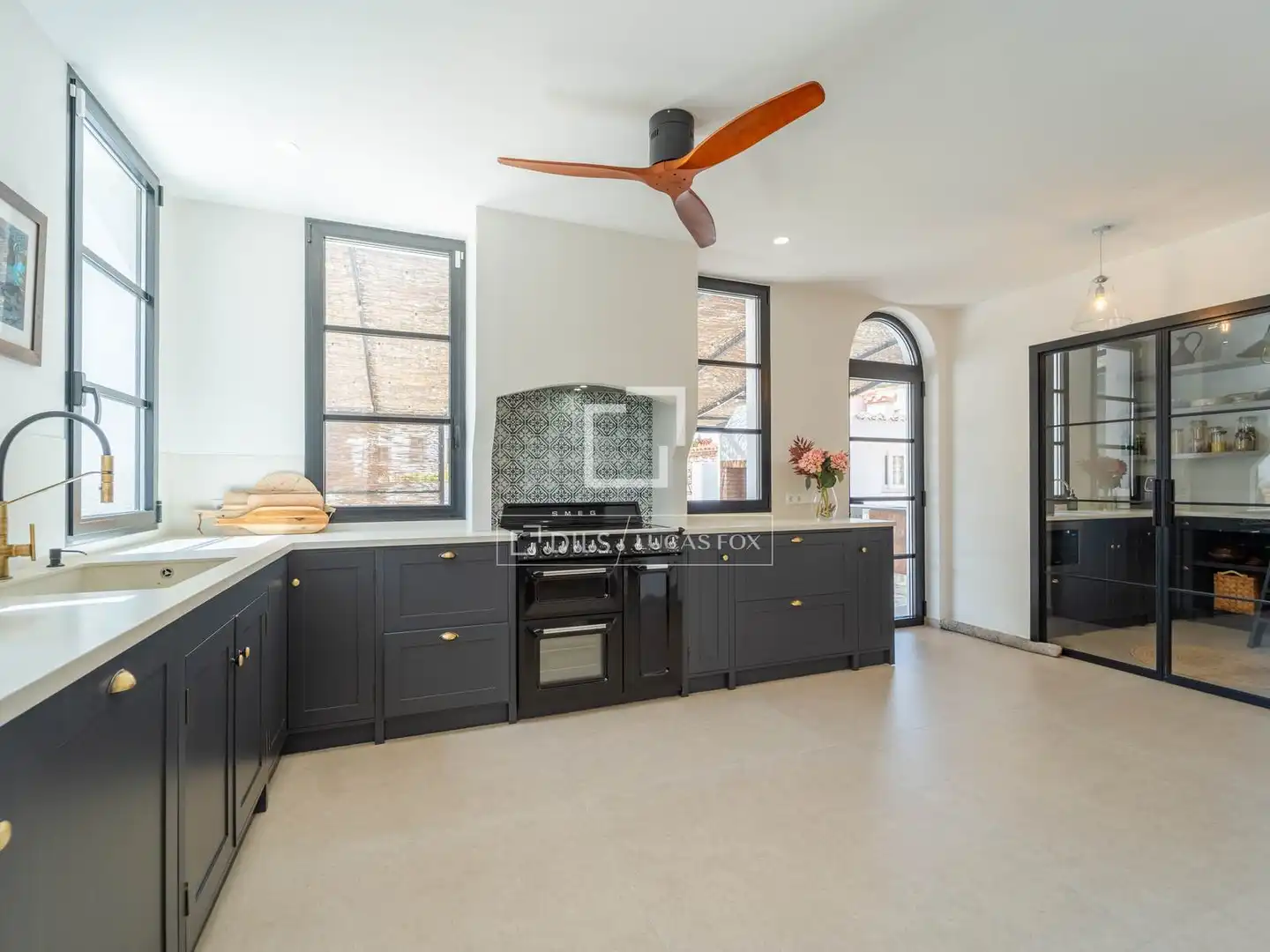 Cocina de Casa o chalet en venta en Náquera con Aire acondicionado, Calefacción y Jardín privado