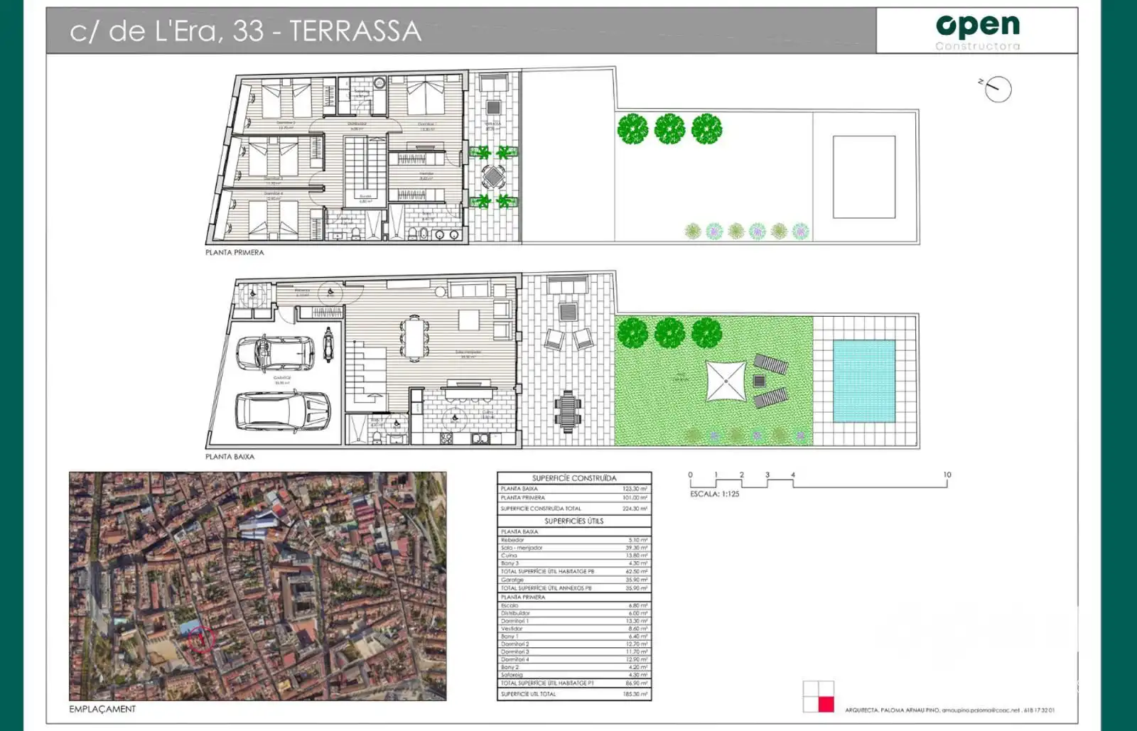 Adossat amb jardí en venda a de l'Era 33