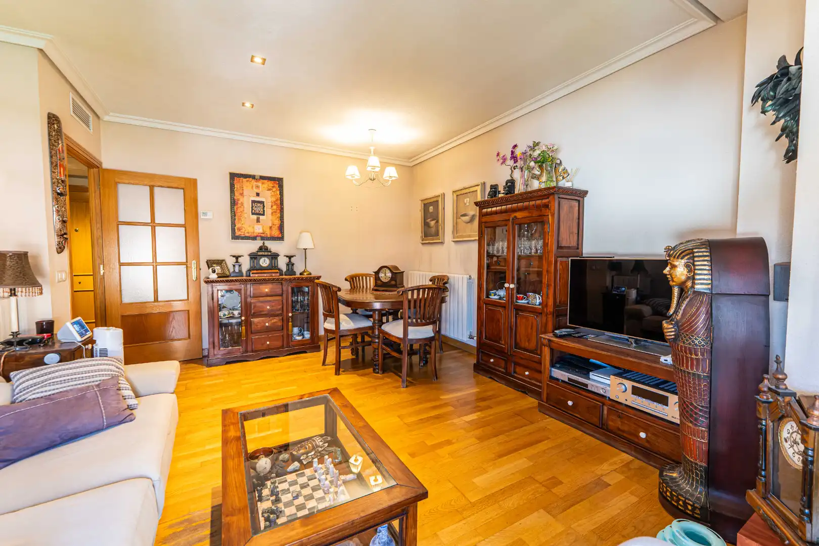 Sala de estar de Piso en venta en Carabanchel