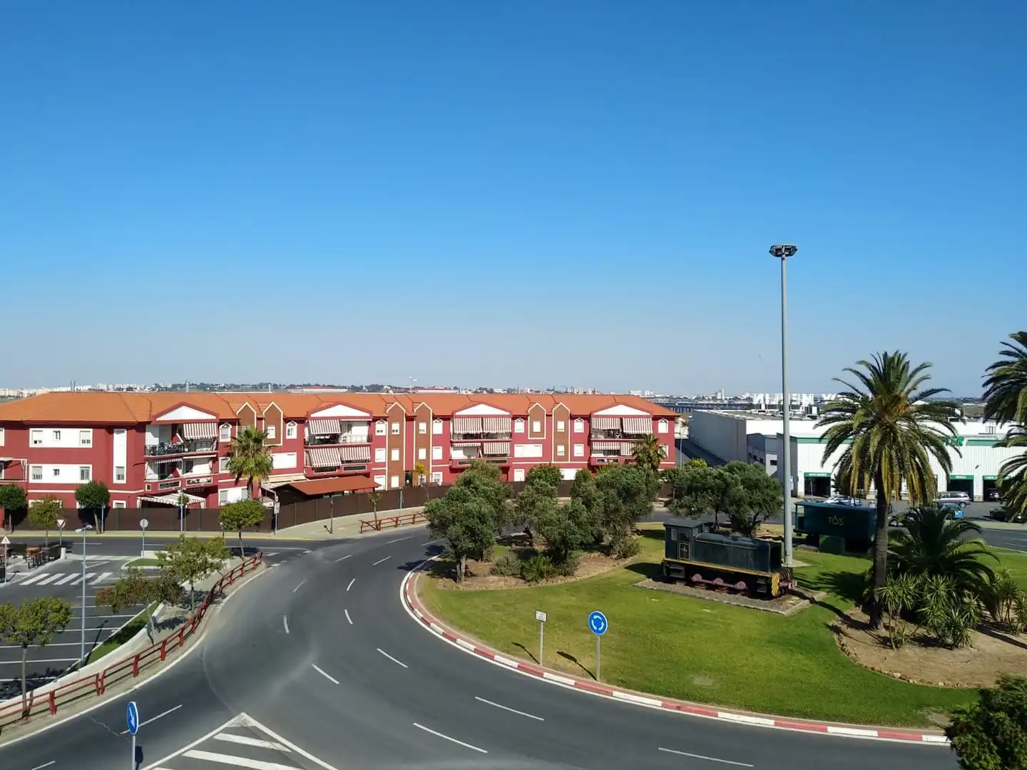 Vista exterior de Piso de alquiler en Aljaraque con Aire acondicionado y Amueblado