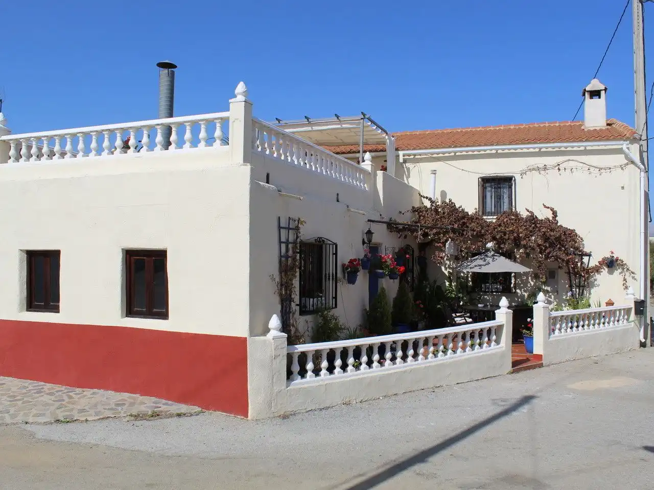 Exterior view of Country homes for sale in Oria  with Terrace