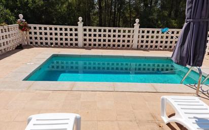 Swimming pool of House or chalet for sale in Useras /  Les Useres  with Air Conditioner, Heating and Private garden