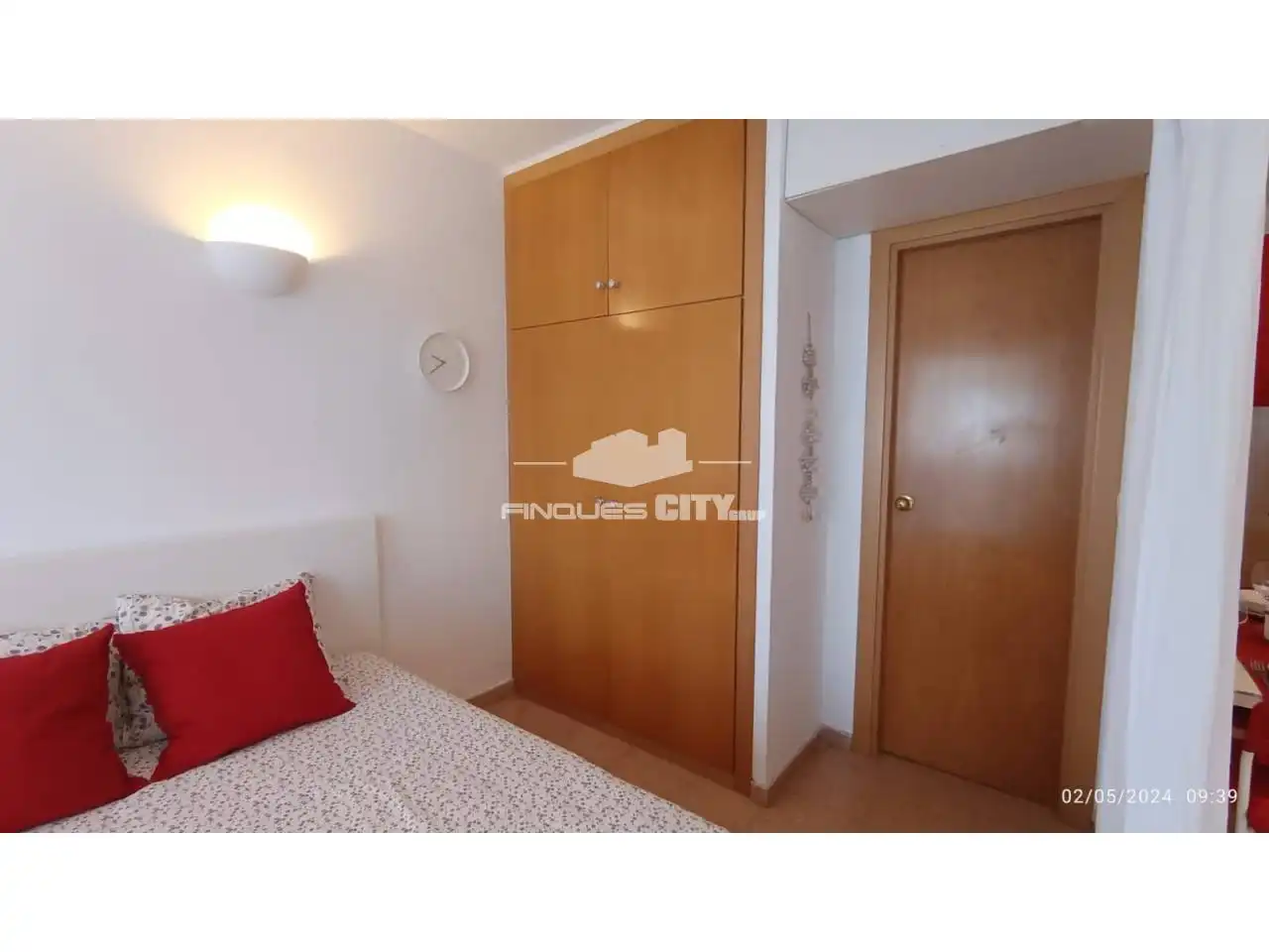 Bedroom of Study for rent in Calella  with Air Conditioner, Heating and Terrace