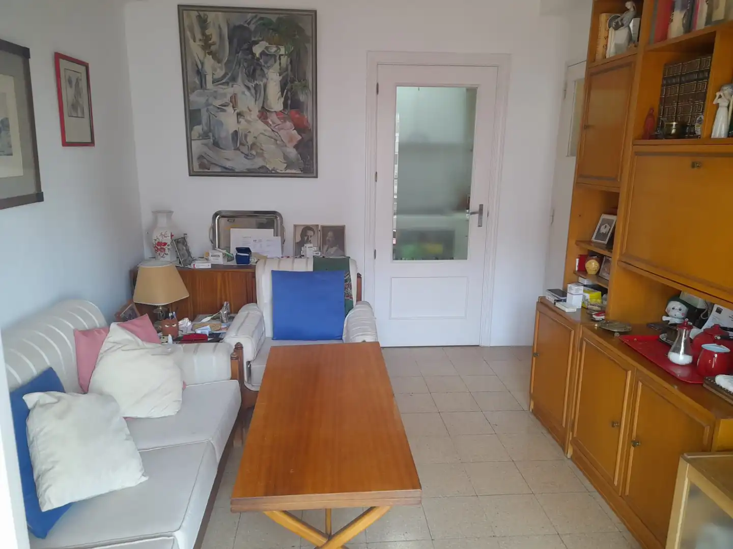 Sala de estar de Piso en venta en Madrid