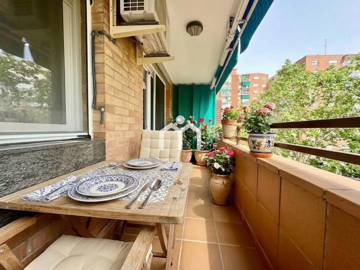 Terraza de Piso en venta en Badalona con Aire acondicionado, Calefacción y Parquet