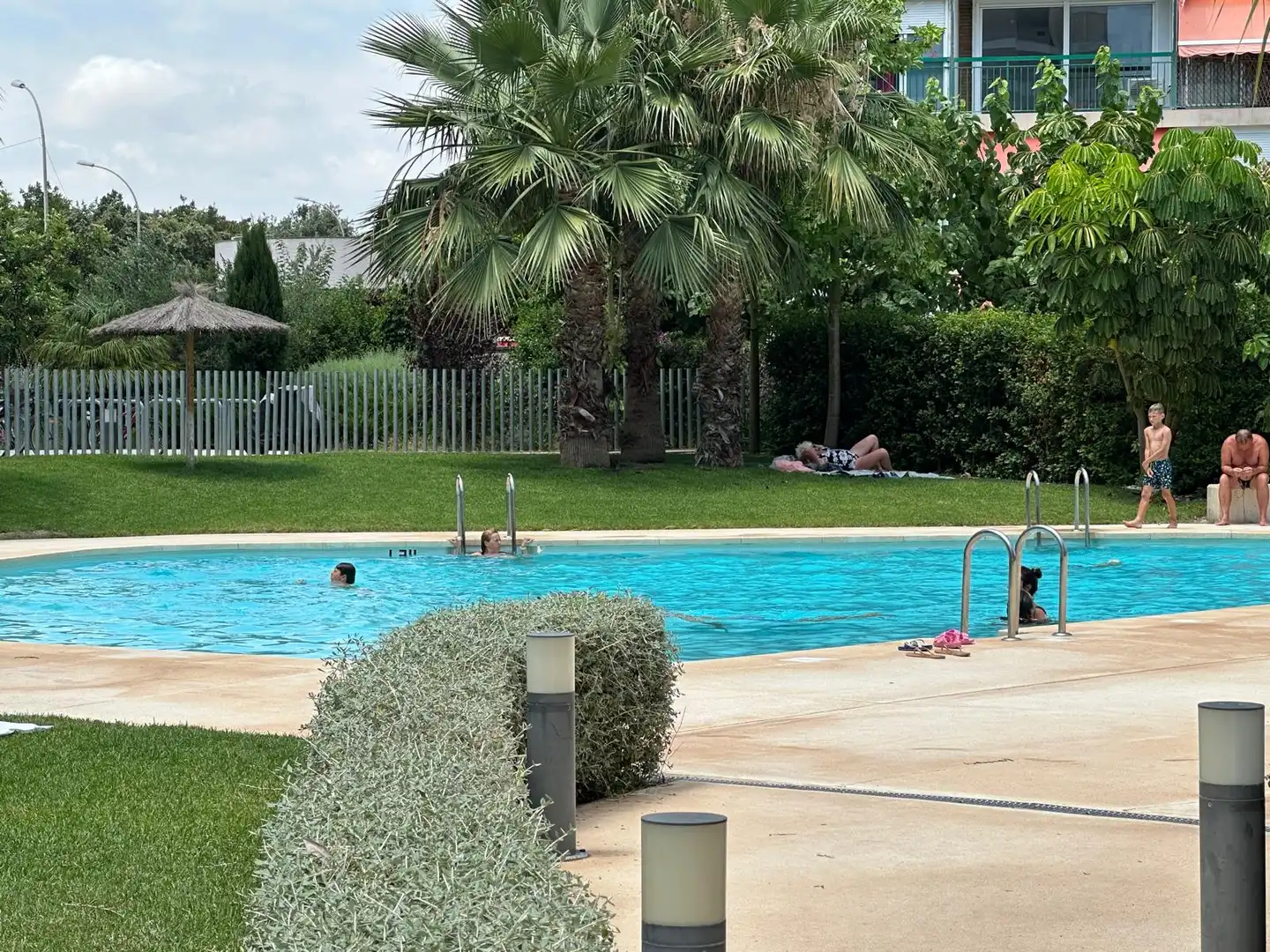 Piscina de Apartamento de alquiler en Alicante / Alacant con Aire acondicionado, Amueblado y Horno