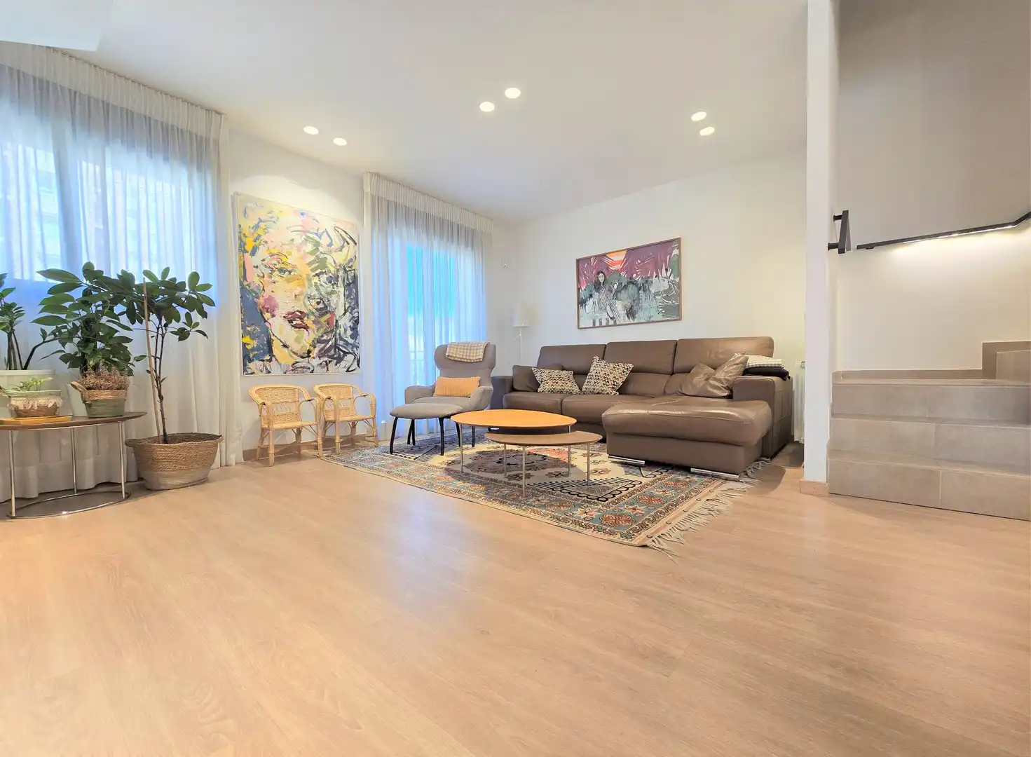 Sala d'estar de Casa o xalet en venda en Reus amb Aire condicionat, Calefacció i Jardí privat