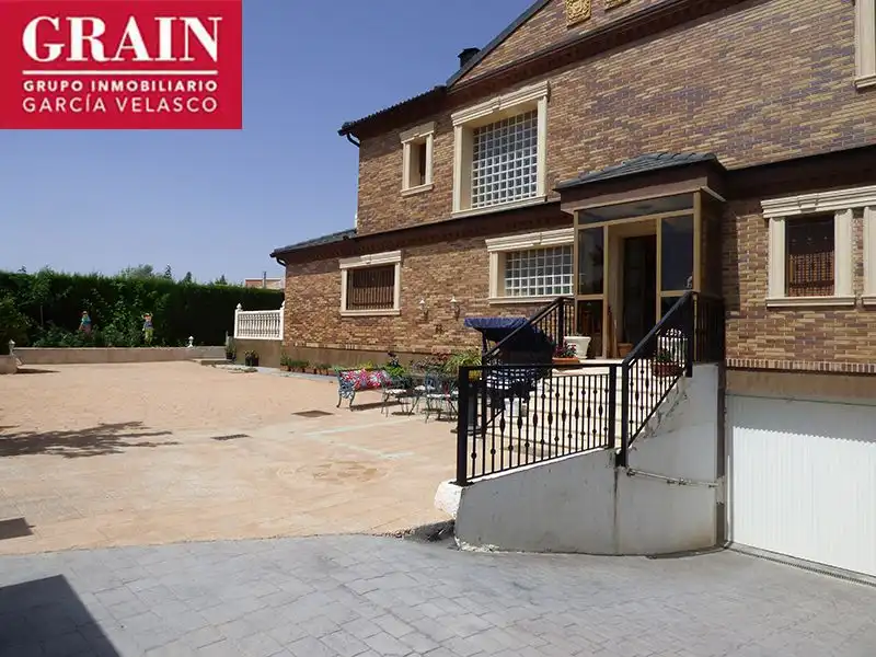 Vista exterior de Casa o chalet en venta en Albacete con Aire acondicionado, Calefacción y Jardín privado