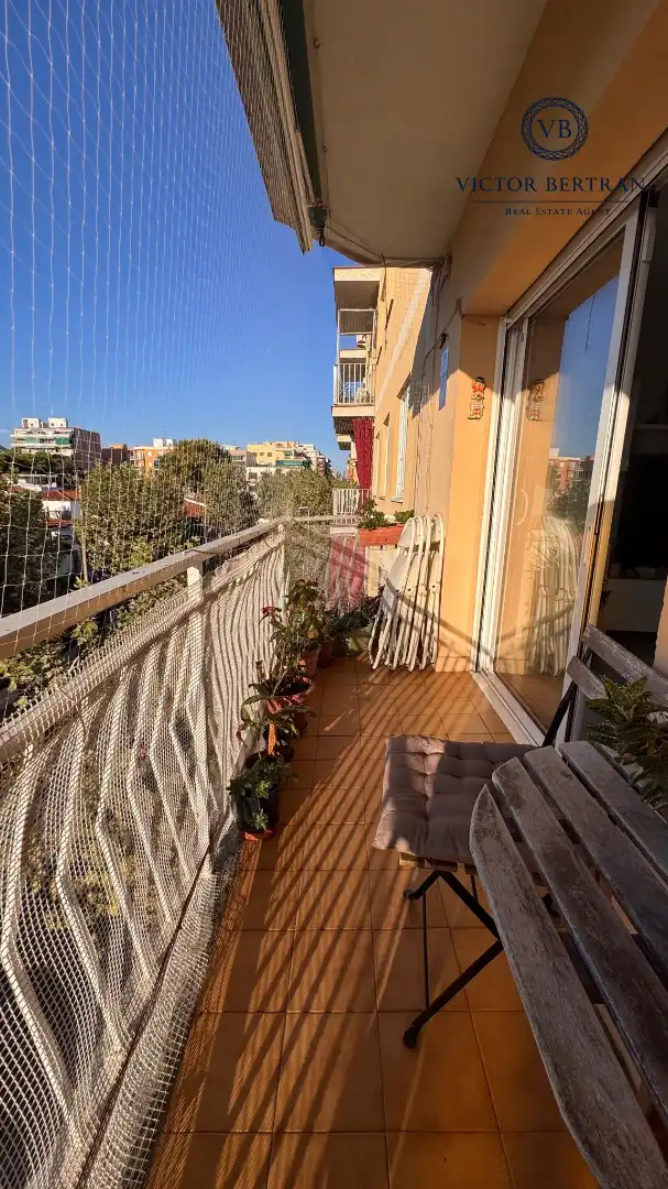 Terrasse von Dachboden zum Verkauf in Premià de Mar mit Klimaanlage, Ofen und Balkon