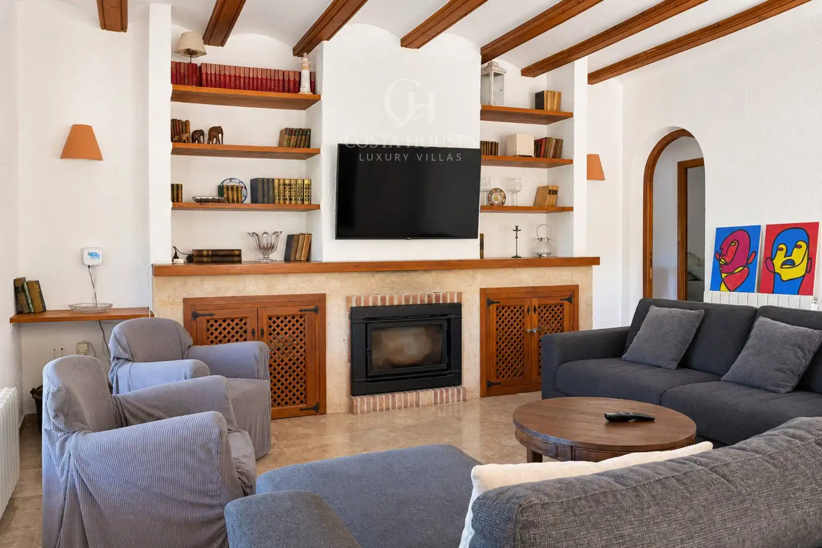 Sala de estar de Casa o chalet en venta en Partides comunes - Adsubia