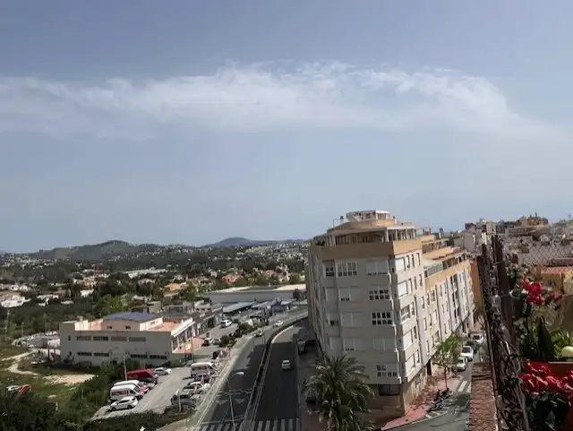 Vista exterior de Ático en venta en Calpe / Calp con Aire acondicionado, Calefacción y Terraza