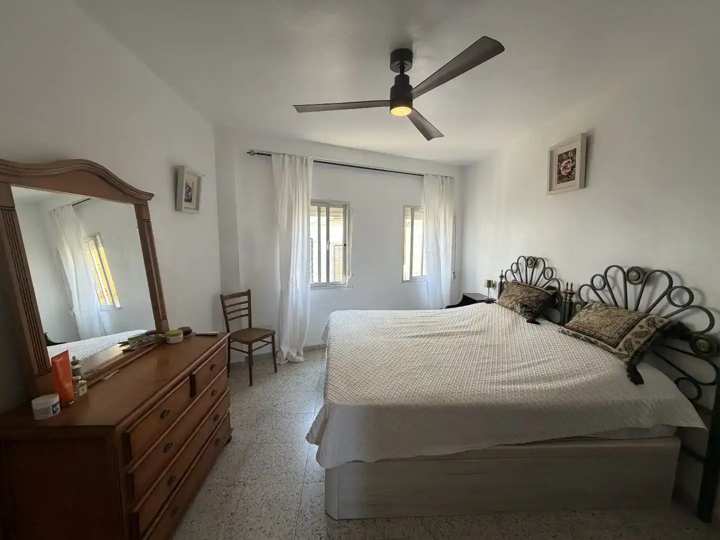 Schlafzimmer von Wohnung zum Verkauf in Rute mit Balkon