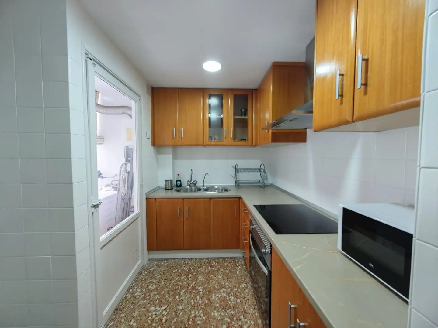 Küche von Wohnung zur Miete in Alicante / Alacant mit Heizung, Terrasse und Möbliert