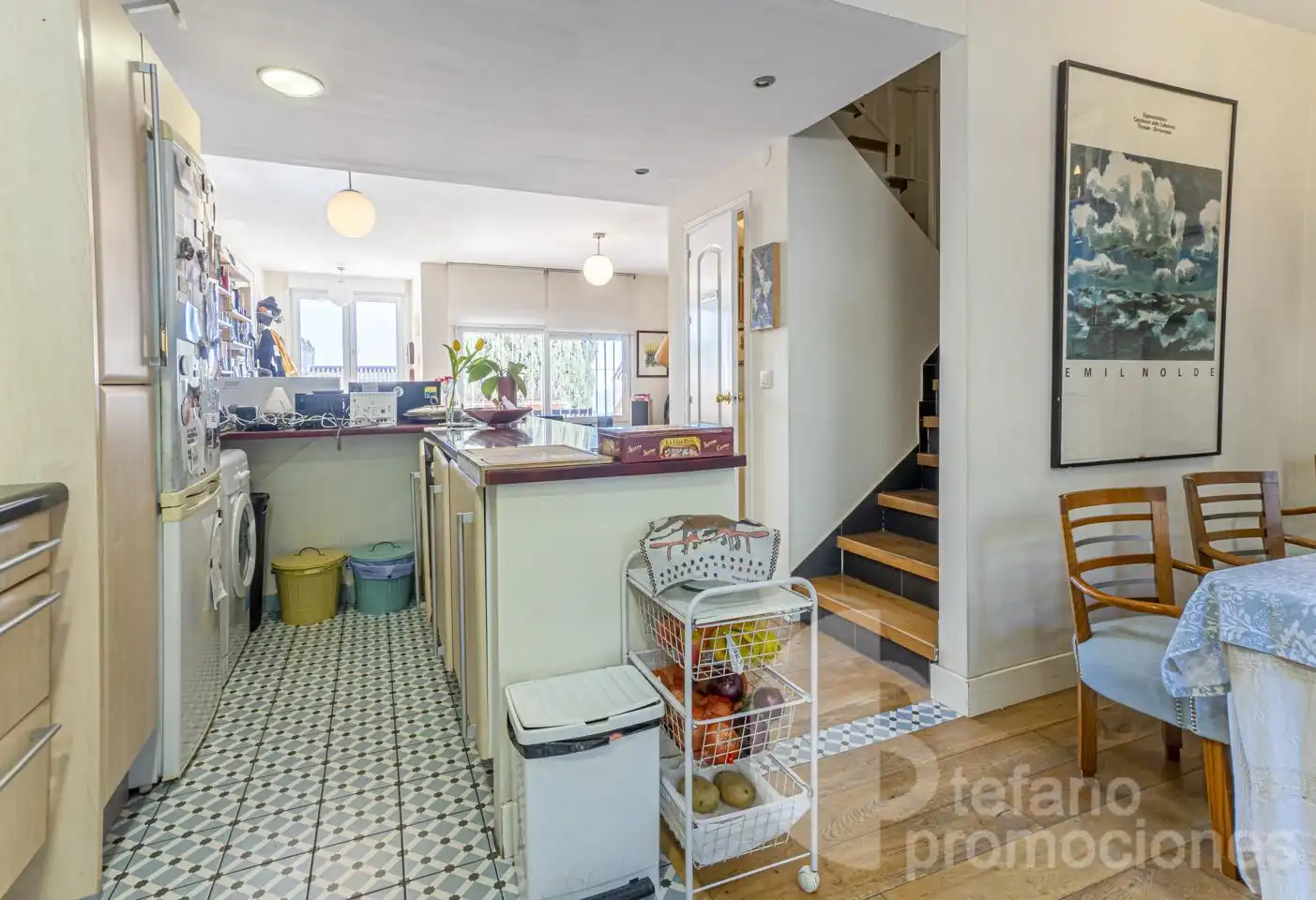 Kitchen of Detached homes for sale in Málaga  with Air Conditioner, Parquet flooring and Terrace