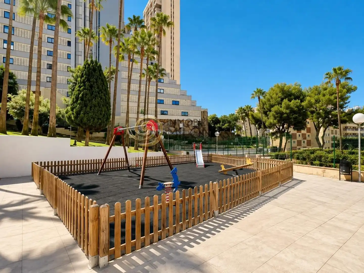 Terrasse von Wohnungen zum Verkauf in Benidorm mit Klimaanlage, Heizung und Terrasse