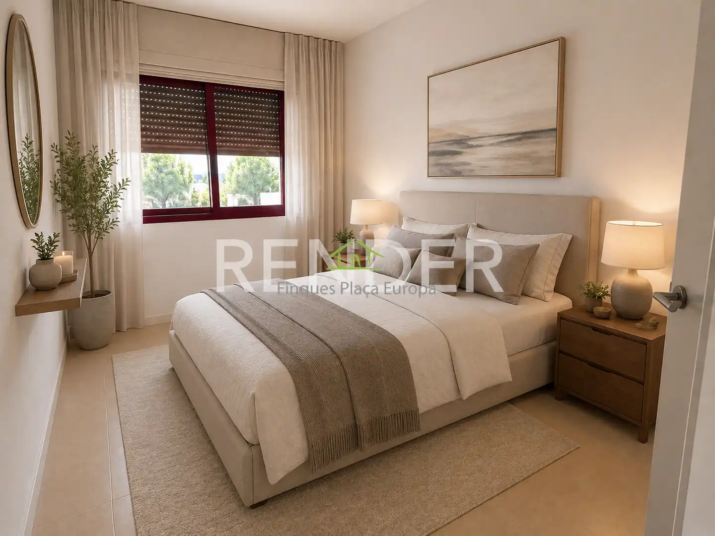 Dormitori de Apartament en venda en Santa Cristina d'Aro amb Aire condicionat, Calefacció i Terrassa