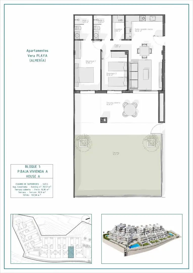 Apartament amb piscina en venda a Las Salinas, imagen 9