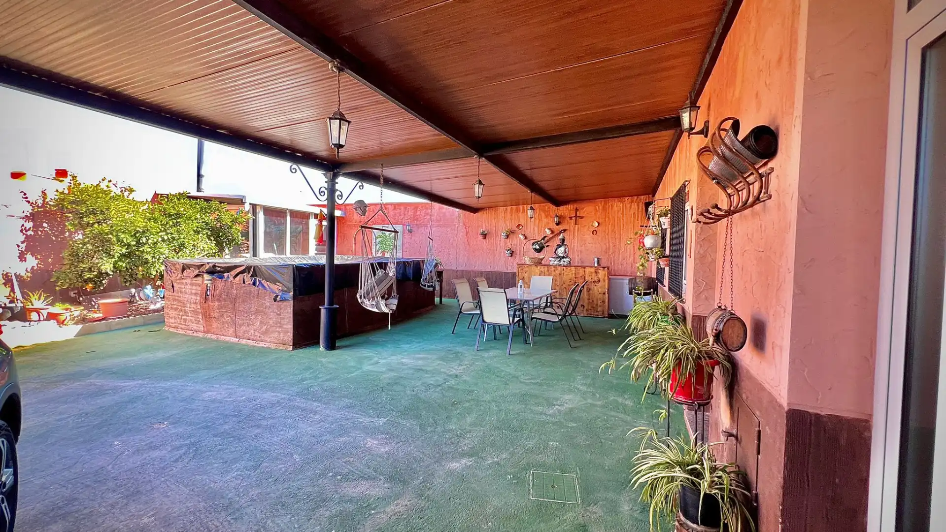 Terrassa de Casa o xalet en venda en Molina de Segura amb Aire condicionat, Jardí privat i Piscina