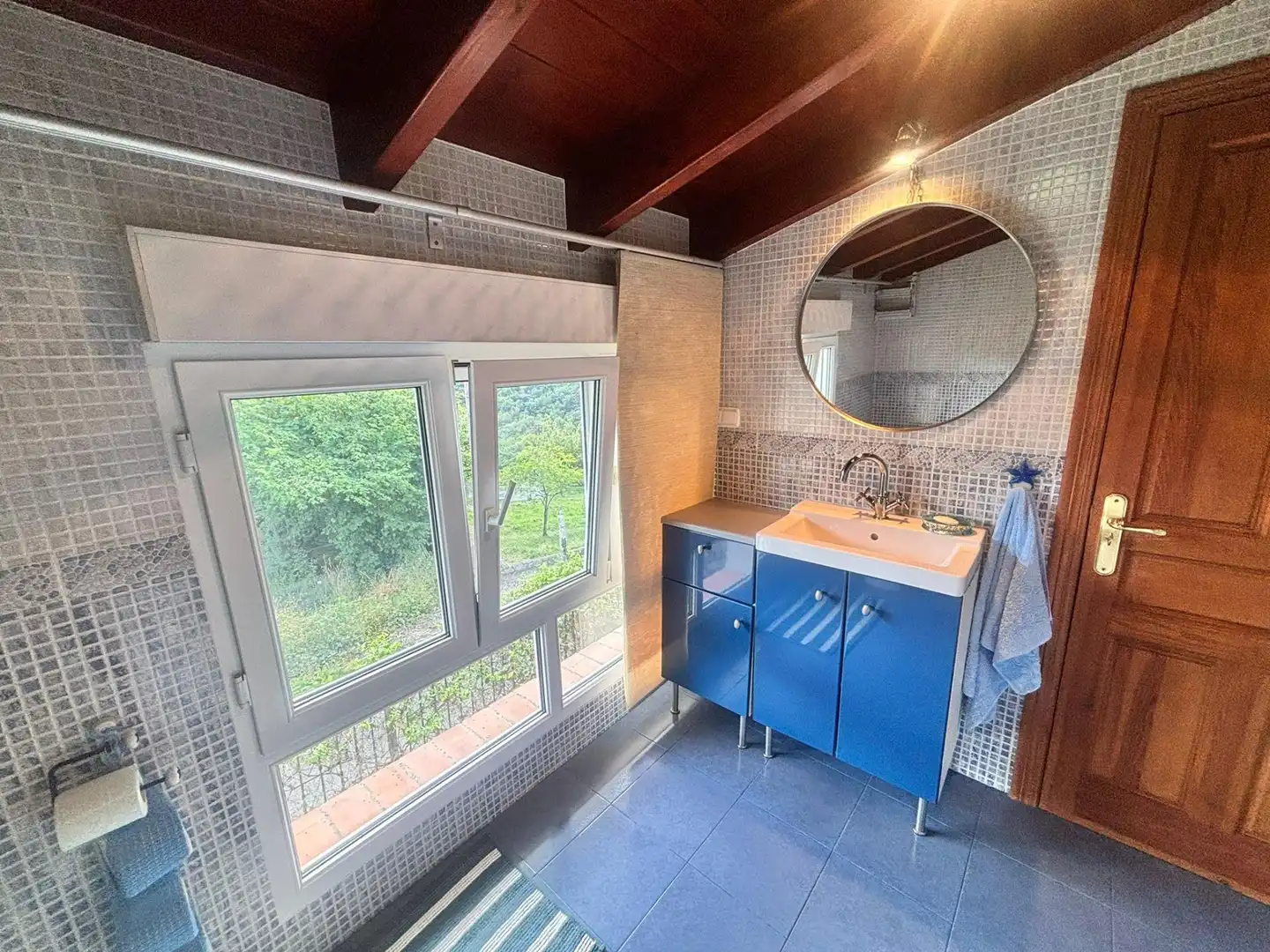 Bathroom of Houses for sale in Langreo  with Heating, Private garden and Terrace