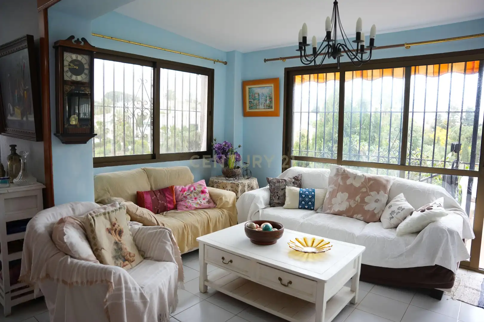 Living room of Houses for sale in Mijas  with Swimming Pool