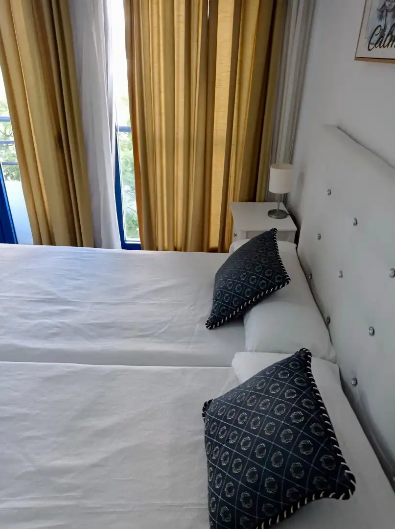 Schlafzimmer von Maisonette zur Miete in Marbella mit Klimaanlage, Heizung und Terrasse