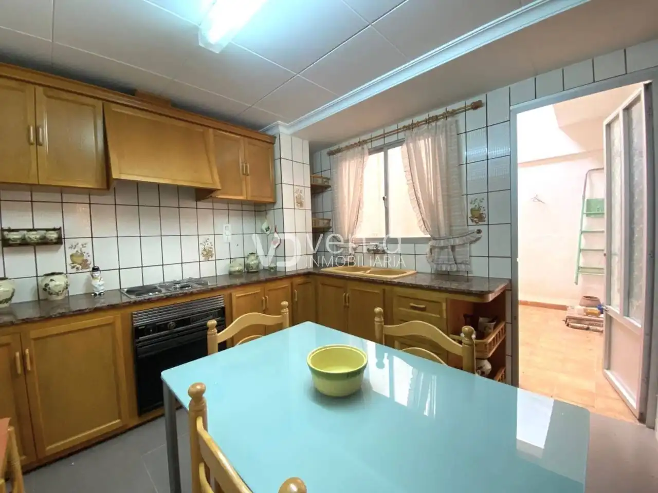 Küche von Haus oder Chalet zum Verkauf in Enguera mit Heizung, Privatgarten und Terrasse